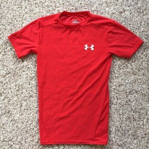 Under Armour boys heat gear short sleeve